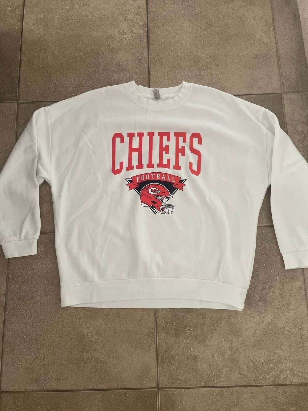 Kansas City Chiefs Crew Neck Sweatshirt Size XL